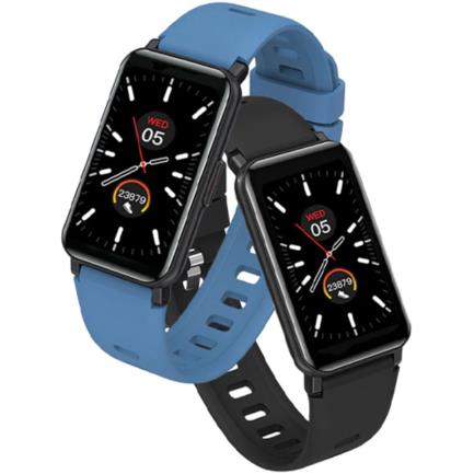 68636 - Smart Watch Argomtech Skeiwatch B20 Pantalla IPS de 1 45" IP68 Resolución 172x320p 2 Correas Incluidas Negro y Azul