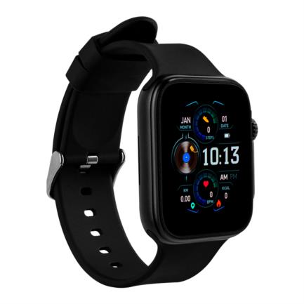 68758 - Smart Watch Vorago SW-500 Cuadrado IP67 Bluetooth Pantalla AMOLED 1 78" Táctil Negro 3 Extensibles
