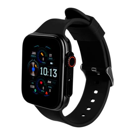 68759 - Smart Watch Vorago SW-500 Cuadrado IP67 Bluetooth Pantalla AMOLED 1 78" Táctil Negro 3 Extensibles