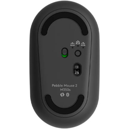 62877 - Mouse Logitech Pebble 2 M350s Inalámbrico Bluetooth 4000dpi Color Grafito