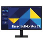 69261 - Monitor Samsung  Essential 27 pulgadas S3 S30GD FHD IPS PLANO 100HZ