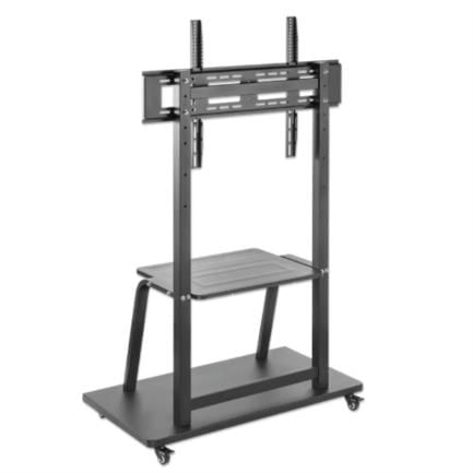 68724 - Soporte Manhattan para TV 37" a 100" Tipo Carro Ultra Alta Resistencia 150kg