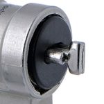 69386 - Cable de seguridad Klip Xtreme con llave para laptop Bolt I KSD-330 Ranura rectangular estandar Largo 1 5 m Color Negro