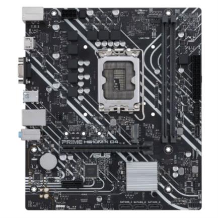 69311 - Tarjeta Madre Asus PRIME H610M-K D4 2xDDR4 64GB 3200Mhz PCIe 4 0 M 2 1xHDMI 1xD-Sub S 1700 12th 13th Gen mATX