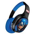 68955 - Audífonos Inalámbricos XTech XTH-D660CA Capitán América Marvel Diadema Plegable y Giratoria con Micrófono y Bluetooth