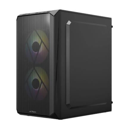 69096 - Gabinete Acteck Mini Torre Doom GI630 Max MB M-ATX Fuente ATX Plus 500w  Advanced Series Negro