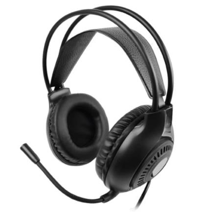 69177 - Diadema Alámbrica Perfect Choice Stream Pro Cable 1 8m Micrófono Omnidireccional 3 5mm Color Negro