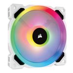 69246 - Ventilador para Gabinete Corsair LL120 RGB 120mm Dual Light LED RGB 2200RPM +/- 10% Blanco