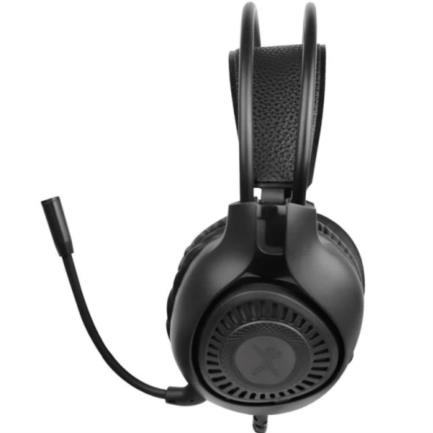 69180 - Diadema Alámbrica Perfect Choice Stream Pro Cable 1 8m Micrófono Omnidireccional 3 5mm Color Negro