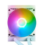 69816 - ENFRIAMIENTO LIQUIDO VORAGO GAME FACTOR LQG501  120MM  RGB  150W 1 FAN 120mm BLANCO