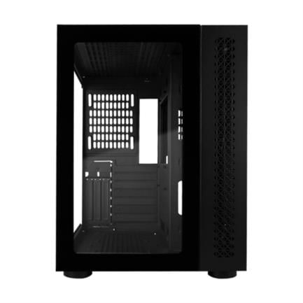 69765 - Gabinete Vorago Game Factor CSG700 ATX FishTank Doble Cristal USB 2 0/USB 3 0/Audio 3 5 mm/Micrófono Negro