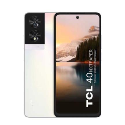 63556 - Smartphone TCL 40NXTPAPER 6 78"  Mediatek Helio G88 Cámara 50MP+5MP+2MP/32MP Android 13 Color Perla