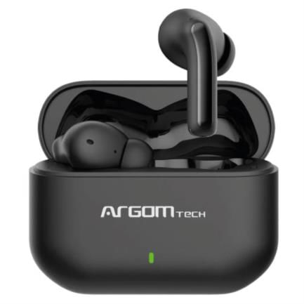 69983 - Audifonos Argomtech Inalámbricos Skeipods E85 Control Táctil Resistente al Agua Carga Rápida Bluetooth 5 3 Color Negro