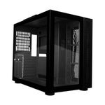 69762 - Gabinete Vorago Game Factor CSG700 ATX FishTank Doble Cristal USB 2 0/USB 3 0/Audio 3 5 mm/Micrófono Negro