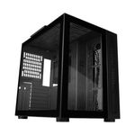 69767 - Gabinete Vorago Game Factor CSG700 ATX FishTank Doble Cristal USB 2 0/USB 3 0/Audio 3 5 mm/Micrófono Negro