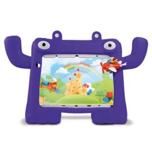 Tablet Vorago Pad-8-Kids 8"Quadcore 64Gb Ram 4Gb 2Mp/5Mp Android 13 Funda Morada Vohtalab086