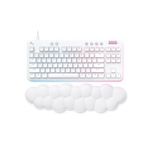 70012 - Teclado Logitech G713 Gaming  GX Linear Alambrico Color Blanco