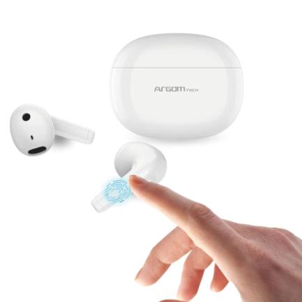 70251 - Audífonos Argomtech Skeipods E55 Inalámbricos Control Táctil Color Verde