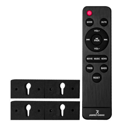 70288 - Barra de Audio Perfect Choice con Subwoofer 180W RMS USB/3 5mm/HDMI/BT Sonata