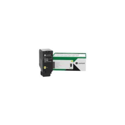 63610 - Cartucho de toner Lexmark color amarillo del programa de devolucion para 5 mil paginas