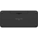 70635 - Teclado Bluetooth Logitech Pebble Keys 2 K380S Emparejamiento Multidispositivo Inalámbrico Color Grafito