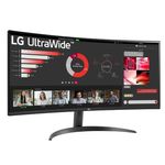 70348 - Monitor LG 34" Curvo UltraWide QHD VA 3440x1440 100Hz HDMI DP 1 year de garantia