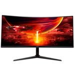 70438 - Monitor Acer 34" Gaming Curvo Nitro XZ342CU V3 UHD 3440x1440 VA HDMI 100Hz DP 180Hz AMD Free