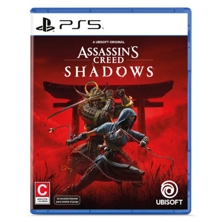70436 - VIDEOJUEGO AC SHADOWS - STANDARD EDITION PS5 MEX
