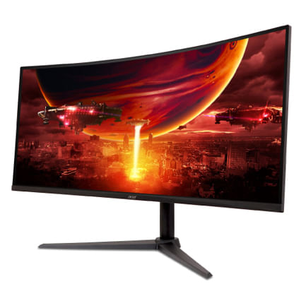 70445 - Monitor Acer 34" Gaming Curvo Nitro XZ342CU V3 UHD 3440x1440 VA HDMI 100Hz DP 180Hz AMD Free
