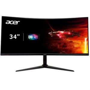 Monitor Acer 34" Gaming Curvo Nitro Xz342Cu V3 Uhd 3440X1440 Va Hdmi 100Hz Dp 180Hz Amd Free Aehmoiab111