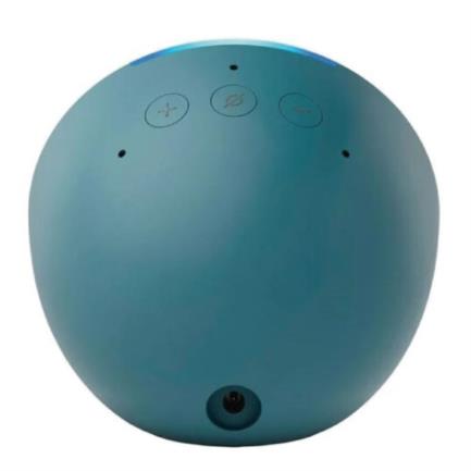 70658 - Bocina Inteligente Alexa Amazon Echo Pop Proyección Frontal de 1 95" Wi-Fi/Bluetooth Color Verde Azulado