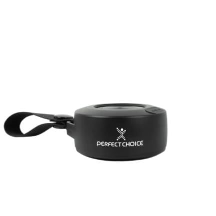 63641 - Bocina Perfect Choice Handy Portátil Inalámbrica Batería Recargable Luz RGB Color Negro