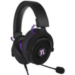 63714 - Audífonos Gamer Alámbricos Primus Arcus 260S Diadema Ajustable Micrófono Desmontable USB Color Negro/Morado