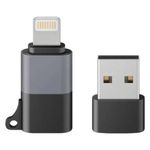 63746 - Micrófonos Inalámbricos Steren Filtro Anti Ruido Batería Recargable USB/USB C/Lightning