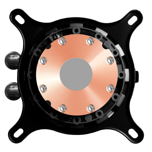 63790 - Enfriamiento Liquido para CPU EVGA CLCx AIO 360mm ARGB Display LCD Compatible S 1200 1700 AM4 AM5 Negro