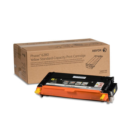 63916 - TONER XEROX AMARILLO PHASER 6280 CAP ESTANDAR