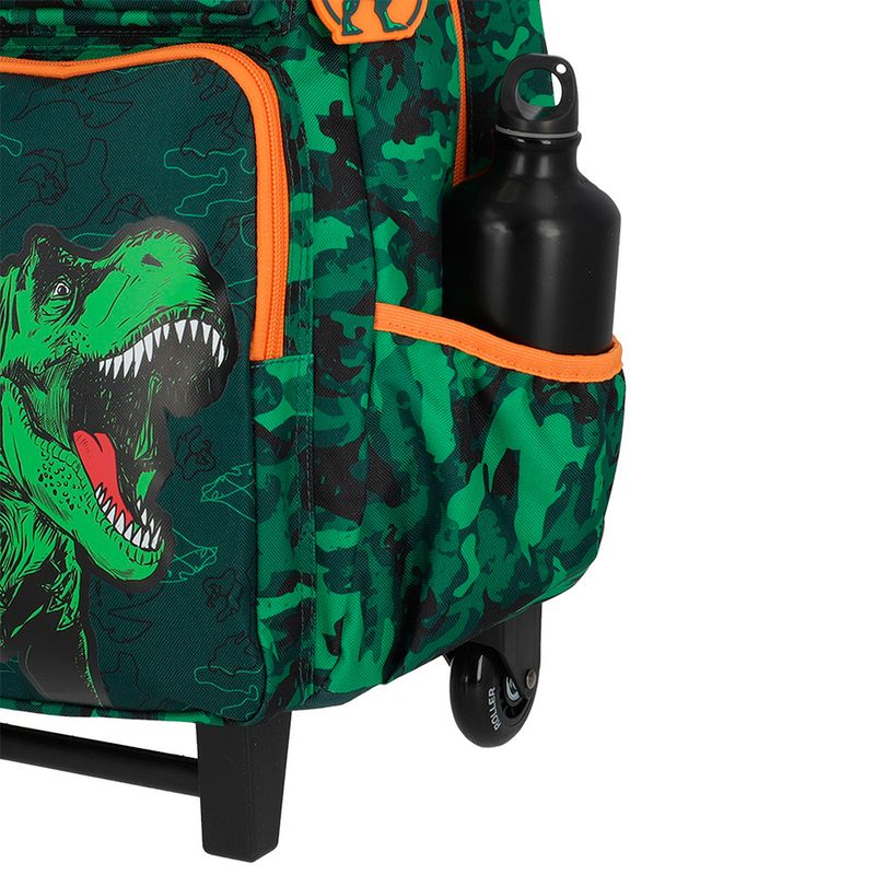 70952 - MOCHILA CON RUEDAS XTREME SET DE 3 PIEZAS GREEN DINO