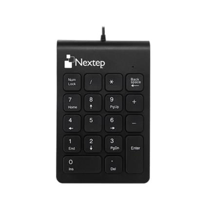 71152 - Teclado Numerico Nextep Alambrico Usb 18 Teclas