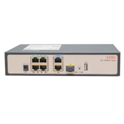 71731 - Router H3C MSR610 Enrutador empresarial Gigabit Ethernet de 6 puertos