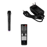 71546 - Mini Bafle Vorago KSP-455 40 W Recargable 1 Micrófono Inalámbrico C/Correas TWS IPX5 Bluetooth