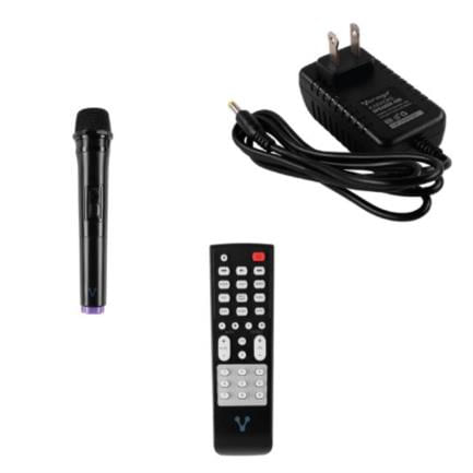 71546 - Mini Bafle Vorago KSP-455 40 W Recargable 1 Micrófono Inalámbrico C/Correas TWS IPX5 Bluetooth