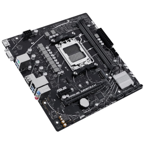 72195 - Tarjeta Madre Asus PRIME A620M-K 2xDDR5 96GB 6400Mhz HDMI VGA PCIe 4 0 M 2 S AM5 Ryzen mATX