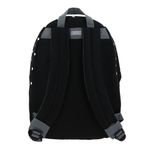 73344 - MOCHILA JUVENIL CHENSON COLORS NEGRA CON PUNTOS BLANCOS