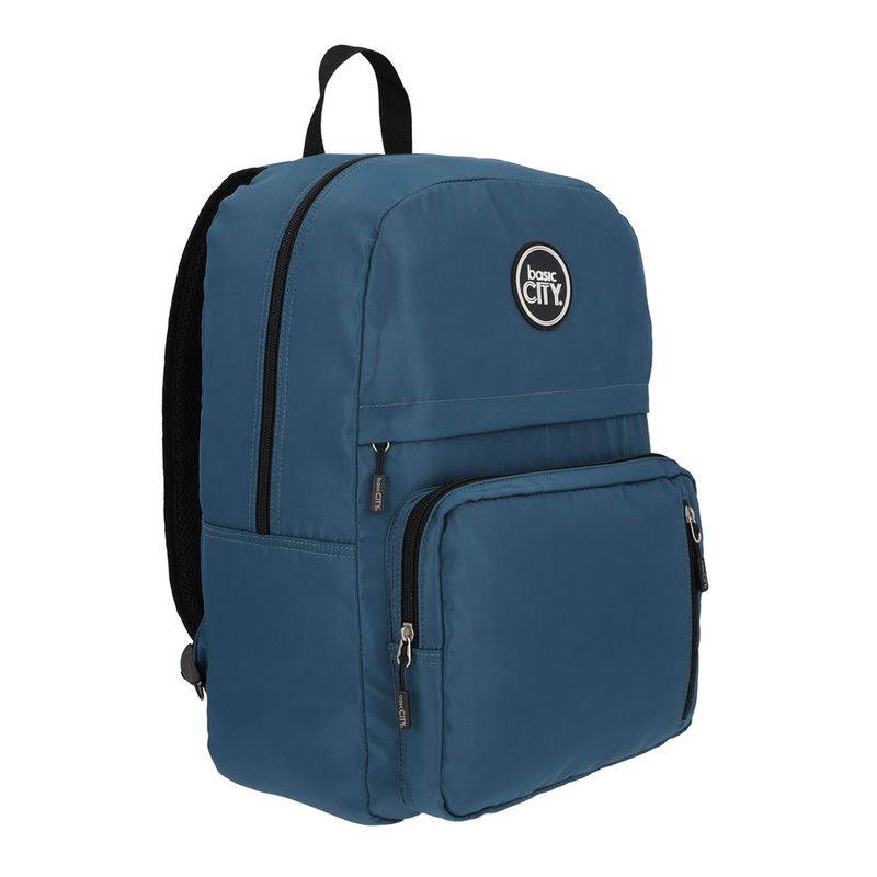 73443 - MOCHILA JUVENIL BASIC CITY AZUL