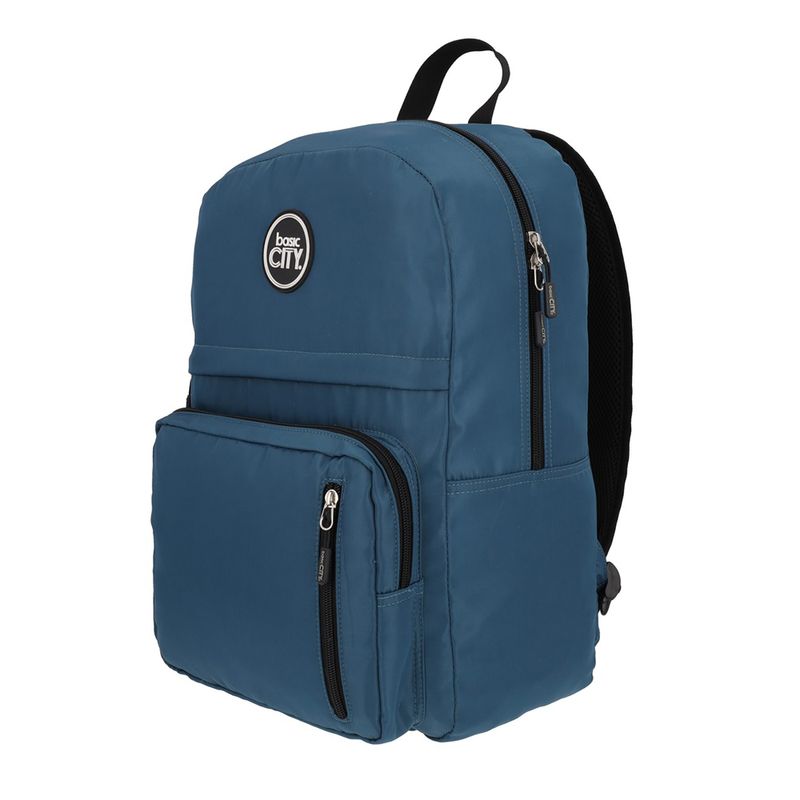 73449 - MOCHILA JUVENIL BASIC CITY AZUL
