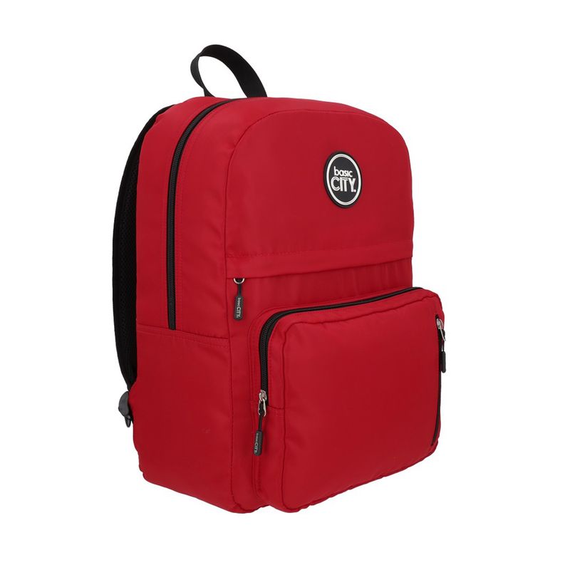 73450 - MOCHILA JUVENIL BASIC CITY ROJA