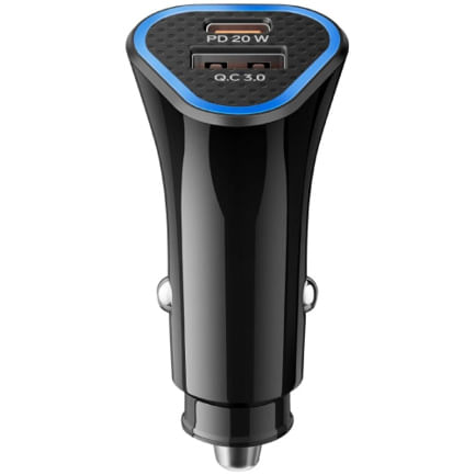 70985 - CARGADOR STEREN USB A Y USB C CON PD Y QC