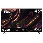 71125 - Televisor TCL Q5K 43 4K UHD Direct LED WiFi 2 4 GHz+Bluetooth v5 2 Dolby Atmos Google TV Multi Compatibilidad