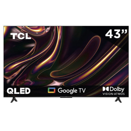 71125 - Televisor TCL Q5K 43 4K UHD Direct LED WiFi 2 4 GHz+Bluetooth v5 2 Dolby Atmos Google TV Multi Compatibilidad