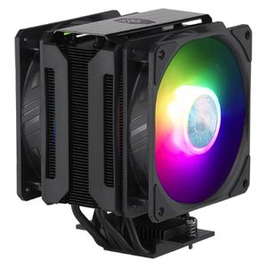 Disipador De Aire Para Cpu Cooler Master Stealth Ma612 Argb 120Mm 2Xfan Compatible 1200 1700 Am4 Am5 Negro Chcvenab008